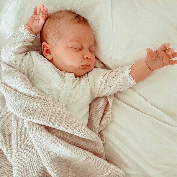 Babydecke Holly aus 100% Merinowolle Mode – Bild 5