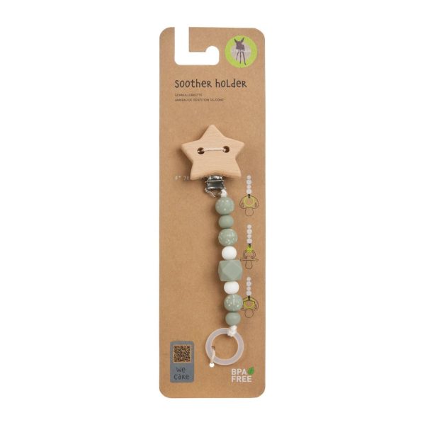 Soother Holder Little Universe - Schnullerkette mit Silikonring Online – Bild 4