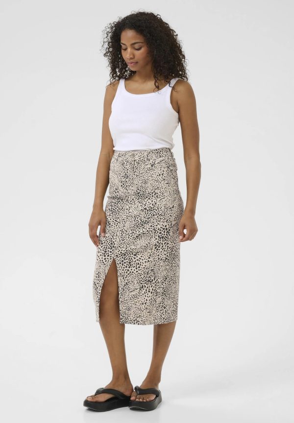 Rock KAlisa abstract leopard KAFFE Verkauf